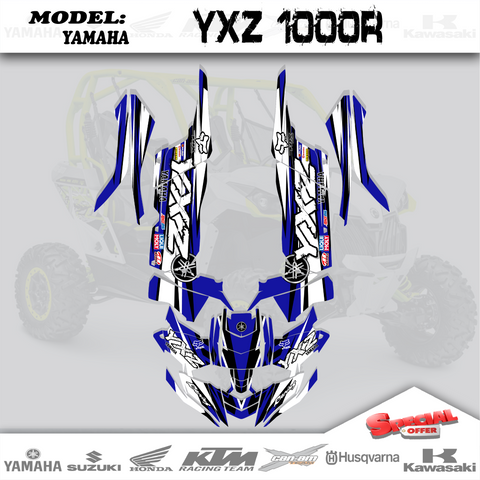3M Graphic Decals  Kit  Sticker  4 Yamaha YXZ 1000R  YXZ1000R 1000R 2015-2018