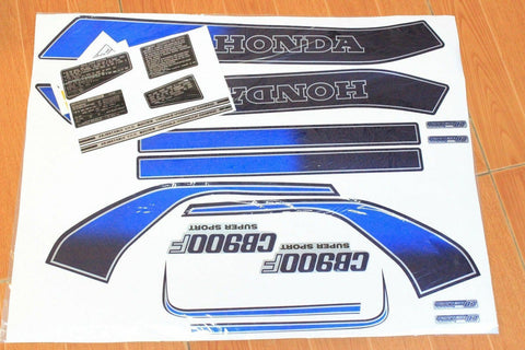 Super Sport Complete Decal Set Pin Striping Warning Sticker For 81 Honda CB900F
