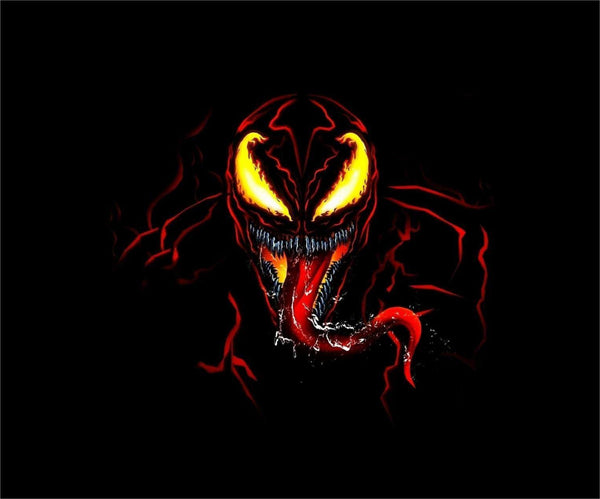 Vinyl Car Hood Wrap Full Color Graphics Decal 4 Venom Grin Eddie Brock Sticker