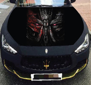 Vinyl Car Hood Wrap Graphics Decal Transformers Optimus Prime Sticker