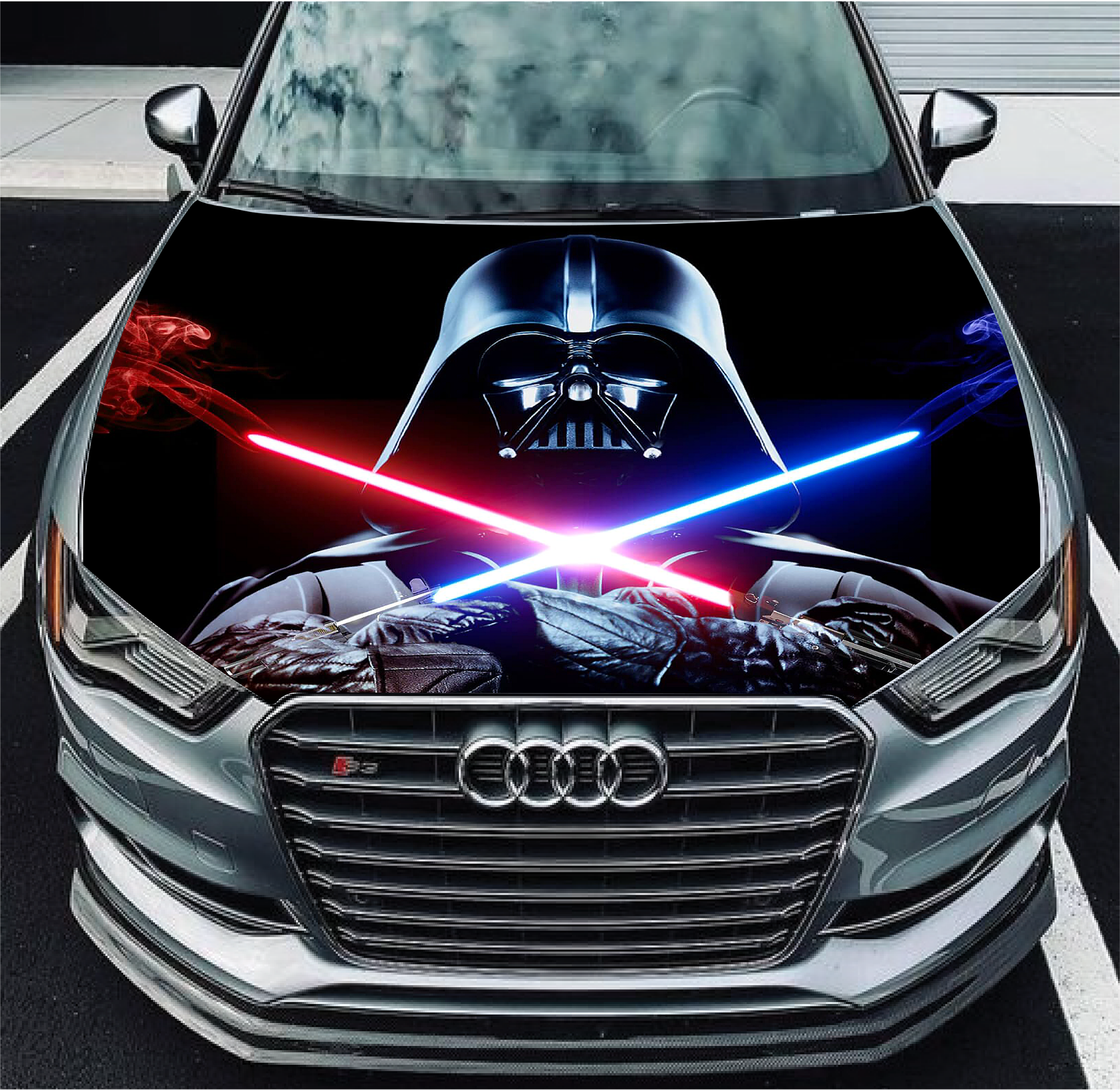 Tampa Bay Rays / Star Wars Darth Vader Perfect Cut Color Decal 4 x 4