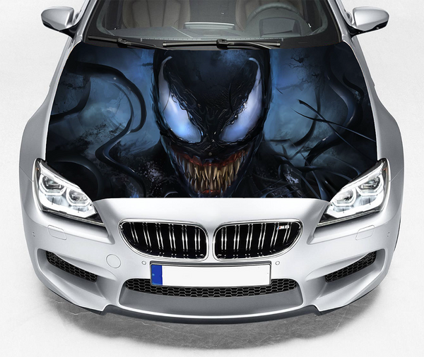 Venom Hood Wrap Spiderman Sticker Vinyl Decal Kit  Car Truck SUV Graphics