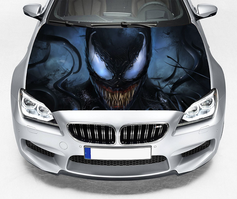 Venom Hood Wrap Spiderman Sticker Vinyl Decal Kit  Car Truck SUV Graphics