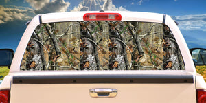 CAMO CAMOUFLAGE Rear Window Graphic Decal Sticker For Car Truck Tailgate HUNTER