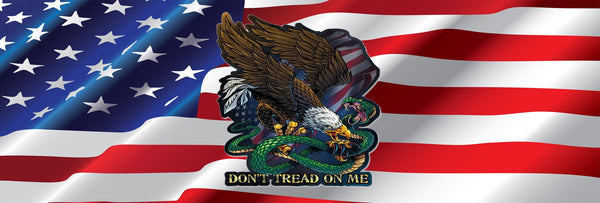 Dont Tread On Me Rear Window Graphic Decal Sticker For Car Truck