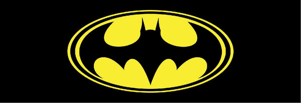 WINDOW GRAPHIC DECAL BATMAN LOGO PERFORATED DARK KNIGHT PICK-UP TRUCK BACK VINYL