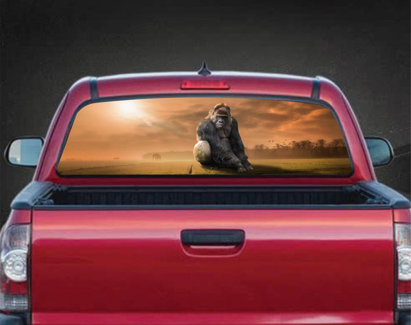 Kingkong Wildlife Scene Rear Window Graphic Decal Sticker Truck SUV Van Car