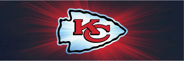 Kansas City Chiefs Rear Window Tint Graphic Decal Wrap Back Pickup