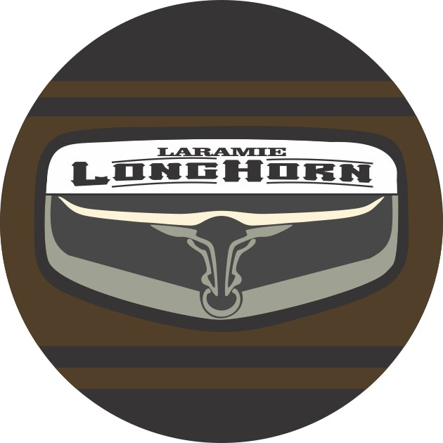 D0dge Ram Laramie Longhorn Hemi Shift Knob Decal Sticker Graphic Vinyl Gear