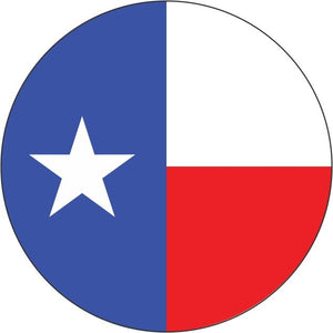 2'' Texas Flag Shift Knob Decal Sticker Graphic Vinyl USA Fits Dodge Ram