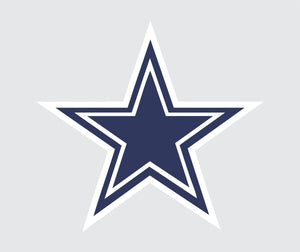 Dallas Cowboys Star Decal  Car  Truck Vinyl Sticker Wall Graphics  Cornholes