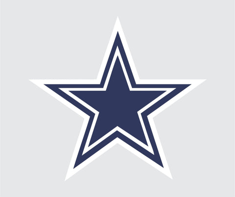 Dallas Cowboys Star Decal  Car  Truck Vinyl Sticker Wall Graphics  Cornholes