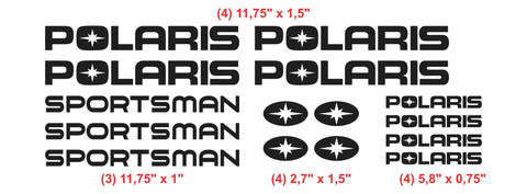 Decals kit Sticker 4 POLARIS SPORTSMAN