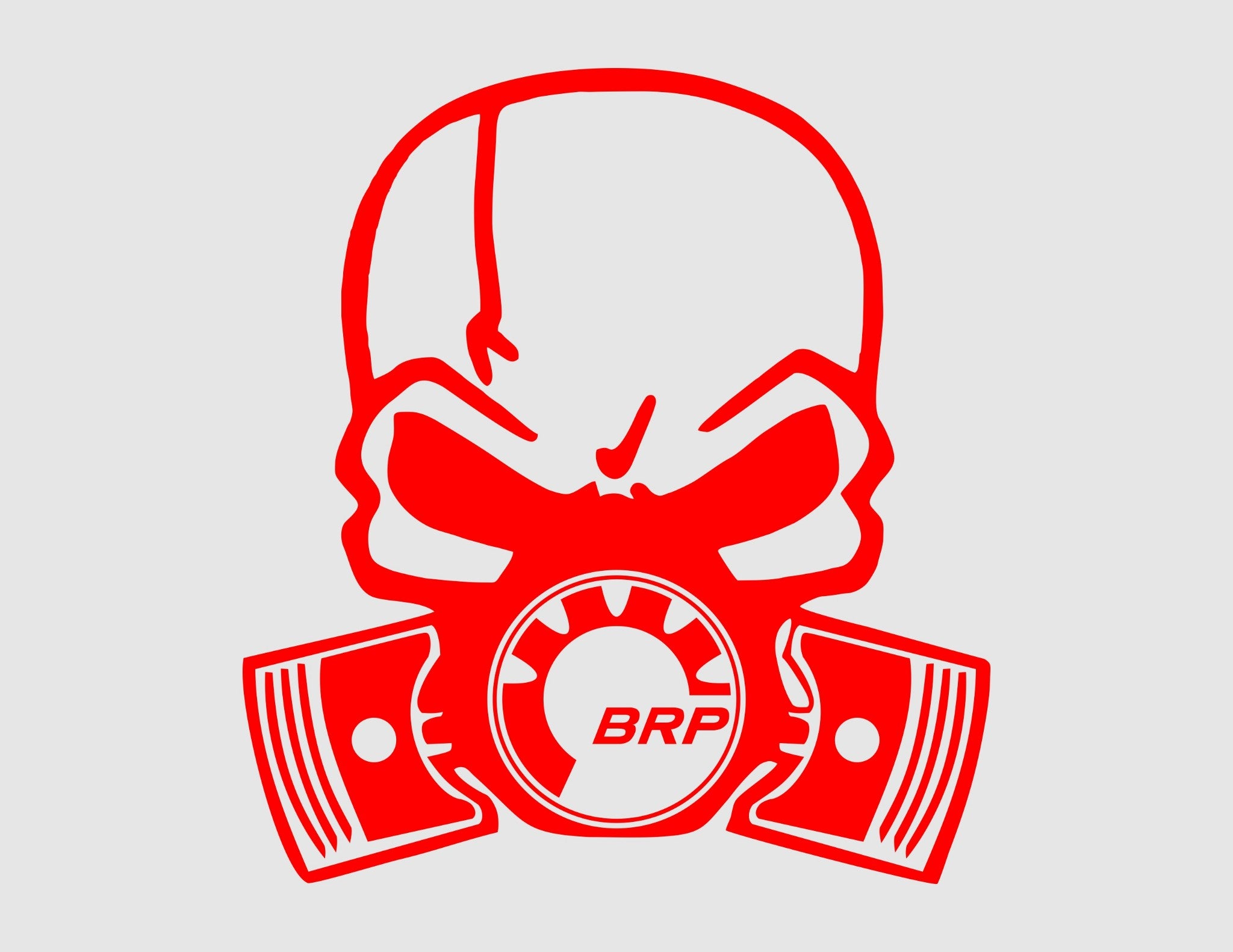 Skull decals sticker graphic For CAN-AM BRP