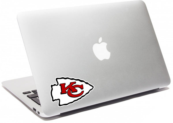 Kansas City Chiefs Decal ~ Car   Truck Vinyl STICKER - Wall Graphics Cornholes