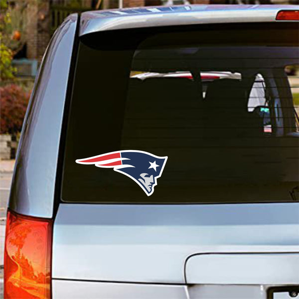 New England Patriots Vinyl Decal ~ Car Sticker - Wall Graphics, Cornholes