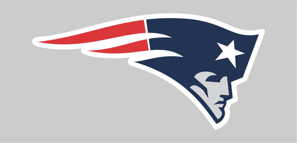 New England Patriots Vinyl Decal ~ Car Sticker - Wall Graphics, Cornholes