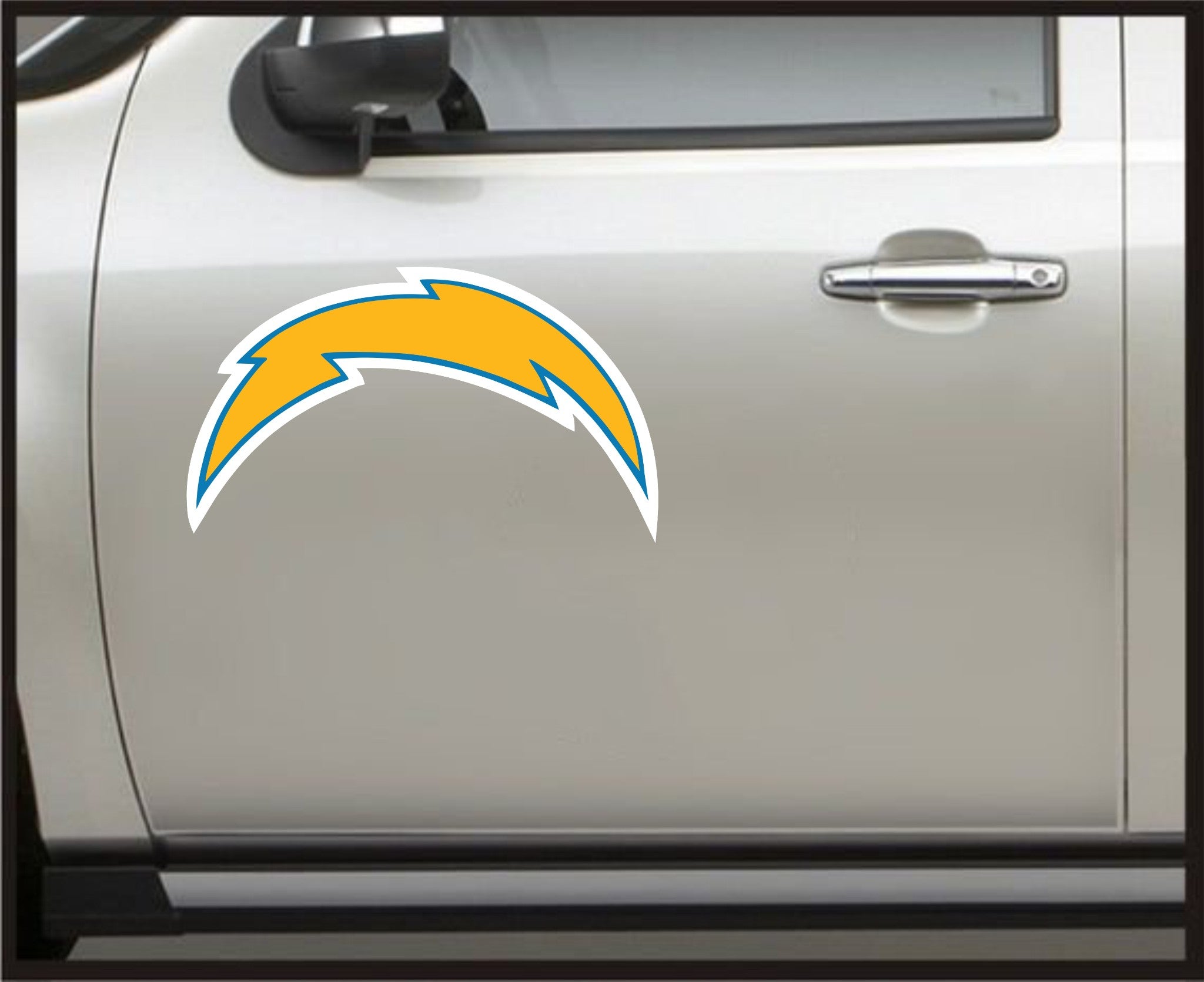 Los Angeles Chargers LA Decal ~ Car Vinyl Sticker Wall Graphics Cornholes