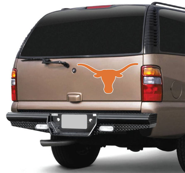 Texas Longhorns Vinyl Decal ~ Car Sticker - Cornholes, Wall Graphics