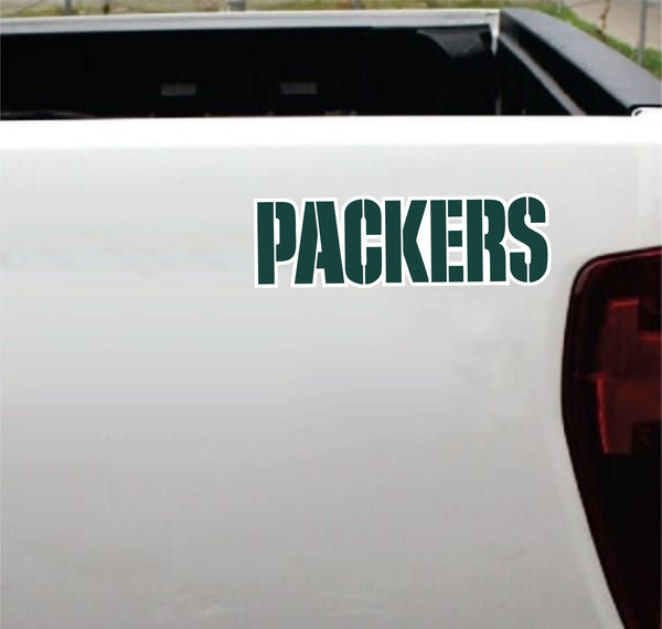 GREEN BAY PACKERS Decal  Car Truck Window Vinyl STICKER  Walls  Cornholes Laptop