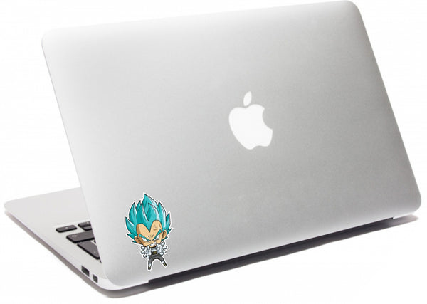 Dragon Ball Vegeta Chibi 2" - 4" Vinyl Decal Stickers