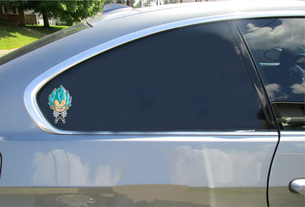 Dragon Ball Vegeta Chibi 2" - 4" Vinyl Decal Stickers