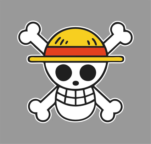 One Piece  Anime One Piece Logo Decals Vinyl  4 Monkey D. Luffy Sticker manga