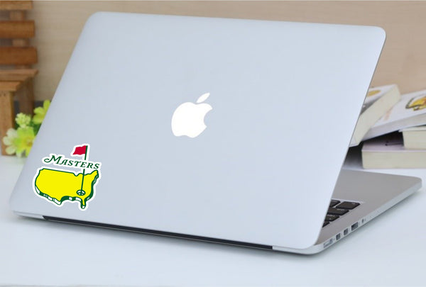 Masters Golf Logo Vinyl Sticker Decal Car Laptop Window Wall