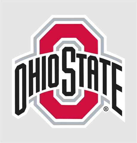 Set (4) Ohio State Buckeyes NCAA Football Sticker Car Truck Window Decal Laptop