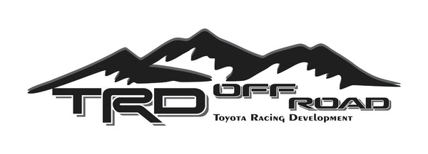 TRD Off Road Vinyl Decal Fits Toyota Tacoma Tundra Truck bedside set of 2 MT