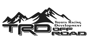 2X TOYOTA RACING DEVELOPMENT TRD OFF ROAD DECAL Decals STICKER VINYL 4x4 TACOMA TUNDRA