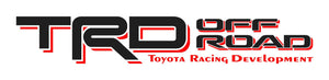 TRD OFF ROAD Decals  Sticker PAIR truck bedside Black/ Red 4 TOYOTA Tacoma