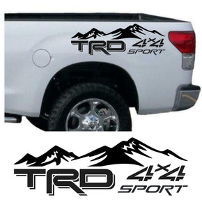 Pair of TRD Fly Fishing EditionToyota Racing Development bed side