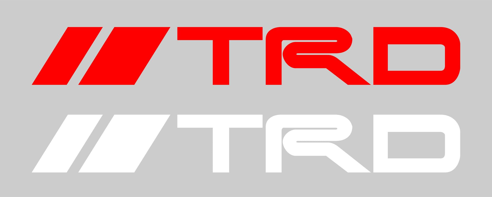 TRD WINDSHIELD CAR STICKER vinyl Corolla 4 Camry Supra