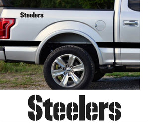 Pittsburgh Steelers Decal  Car / Truck Vinyl Sticker - Wall Graphics, Cornholes