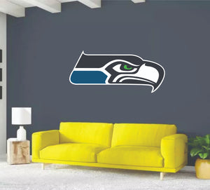 SEATTLE SEAHAWKS Decal Car Truck Window  Wall  Cornhole Vinyl Sticker Customize