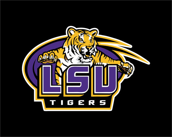 LSU Tigers Vinyl Decal  Car Truck Sticker  Cornholes, Wall Graphics