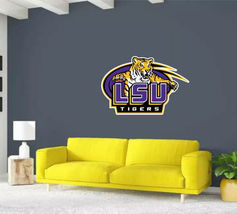 LSU Tigers Eye Decal  Car Truck Vinyl Sticker - Cornholes, Wall Graphics