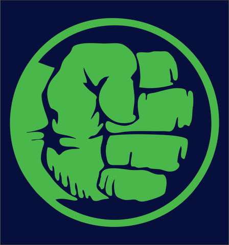 Hulk Smash Fist Decal Sticker Avengers Marvel Comics Super Hero