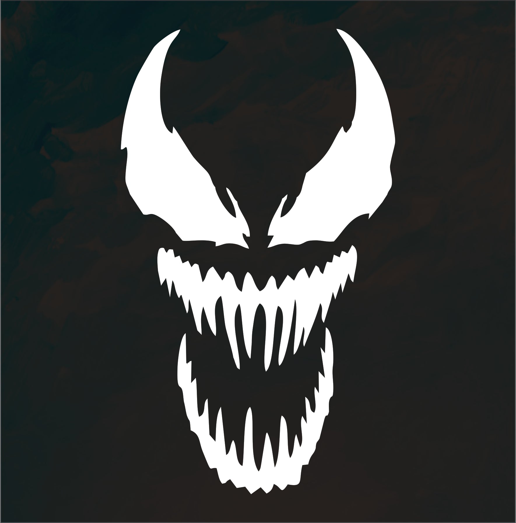 Venom Face STICKER VINYL DECAL COMIC SPIDERMAN EDDIE BROCK HULK MARVEL