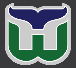 Hartford Whalers NHL Logo Decal Sticker Choose Size