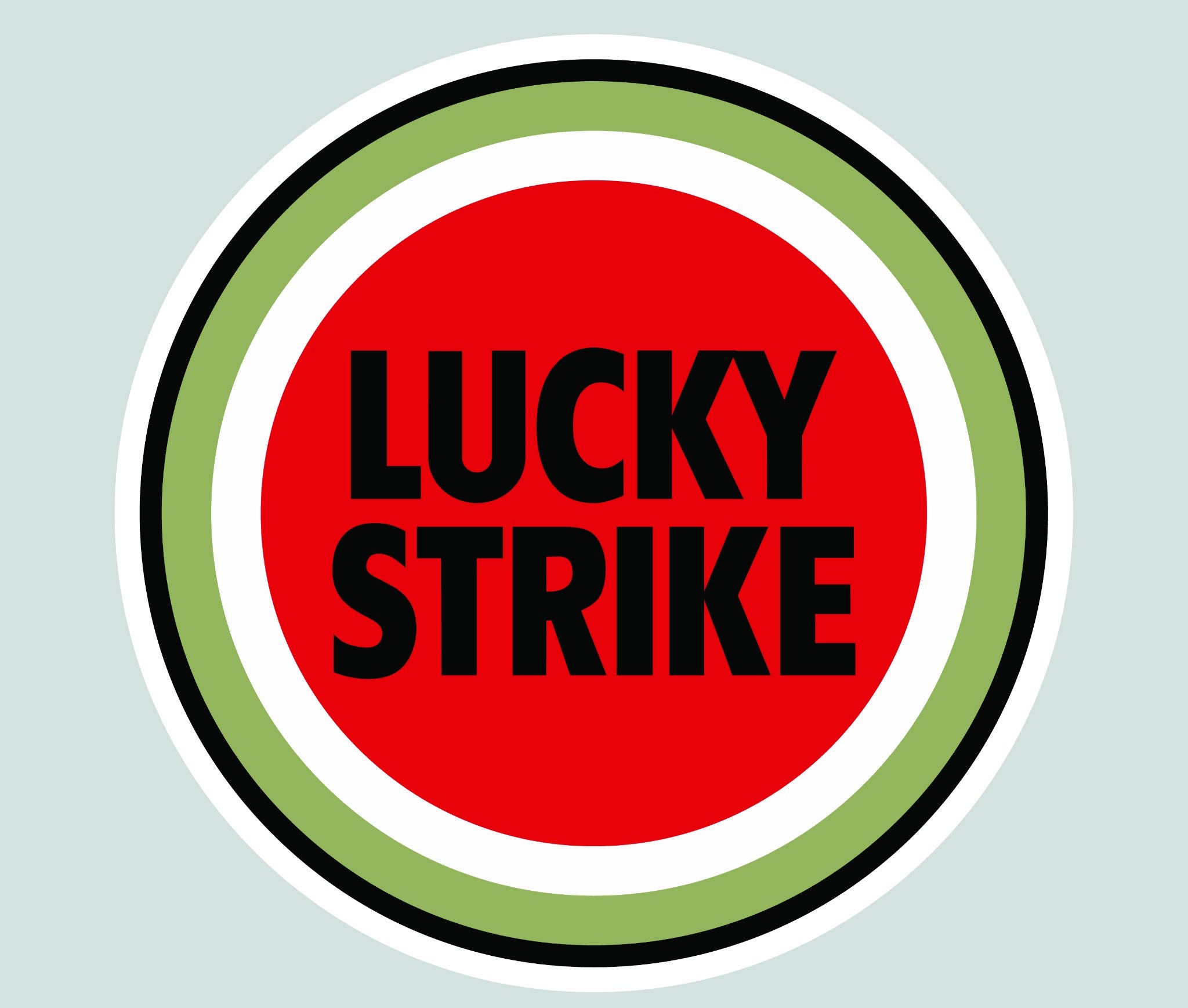 Lucky Strike Cigarettes logo Chose Size Decal Sticker