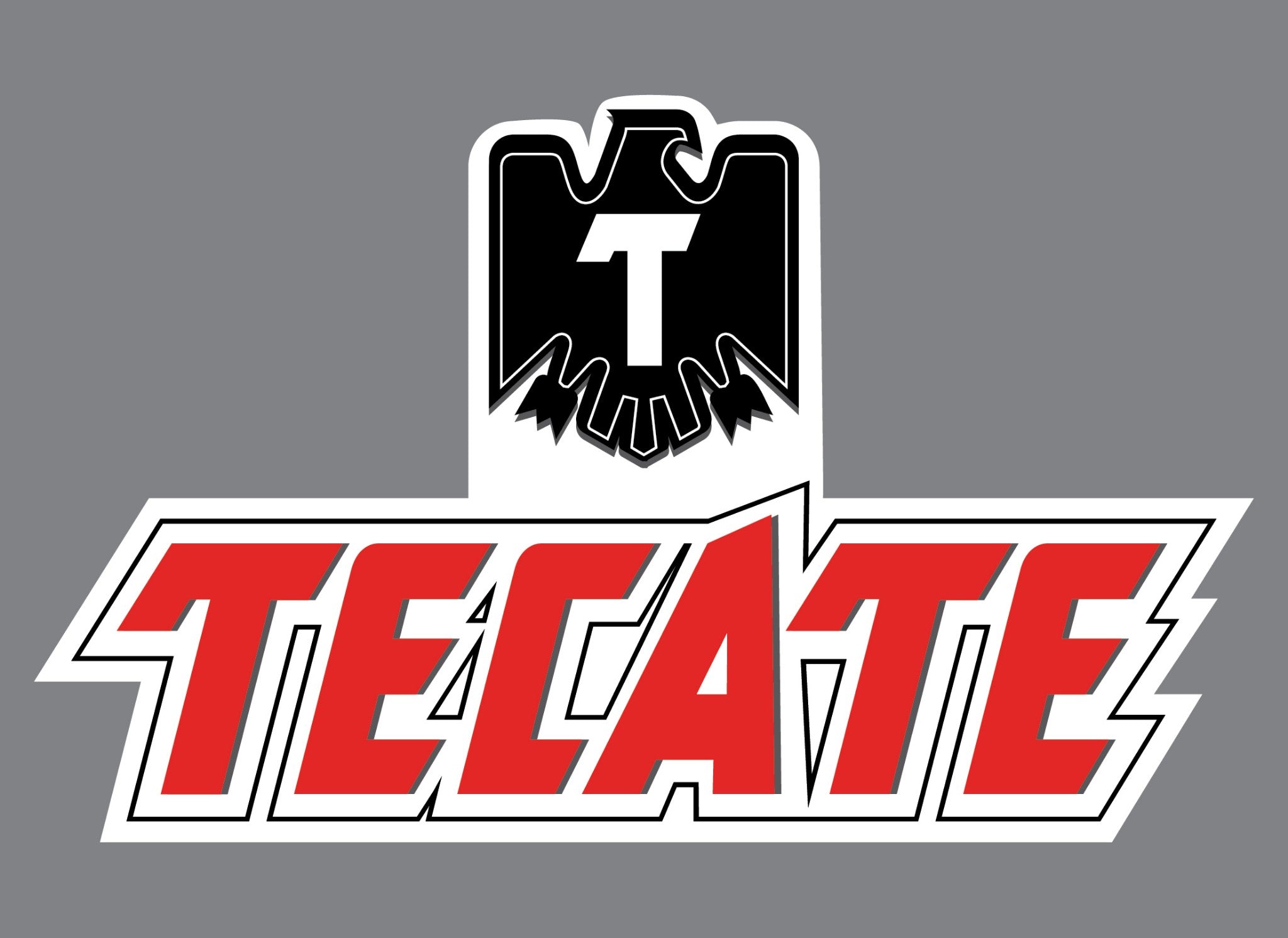 Tecate Beer Logo Decal Sticker Choose Size 3M