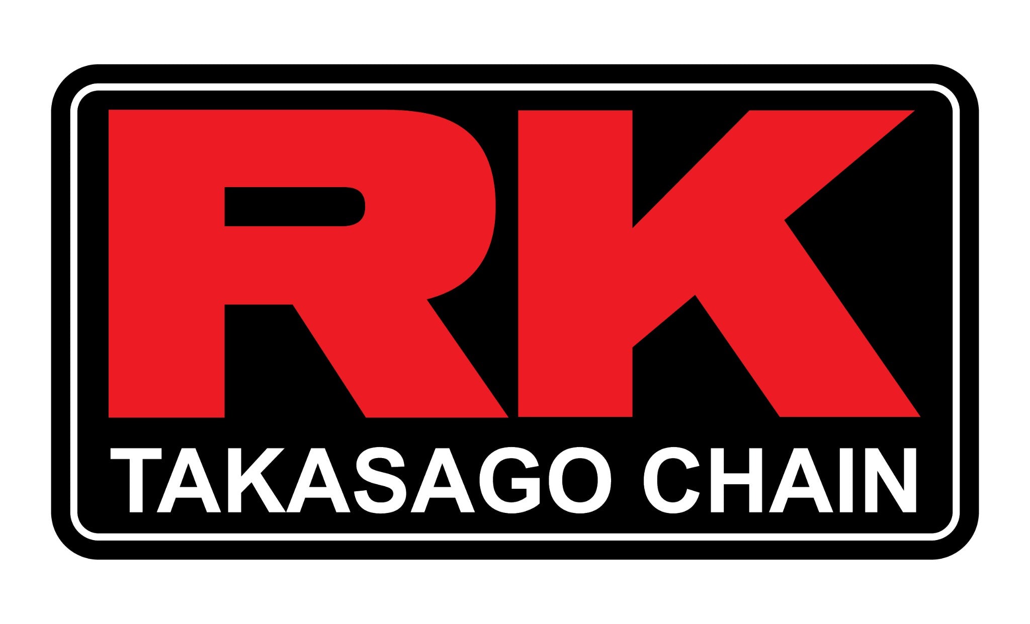 RK Takasago MX Chains Logo Decal Sticker Choose Size