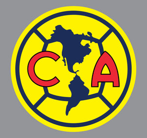 Club America Futbol Logo Decal Sticker Choose Size