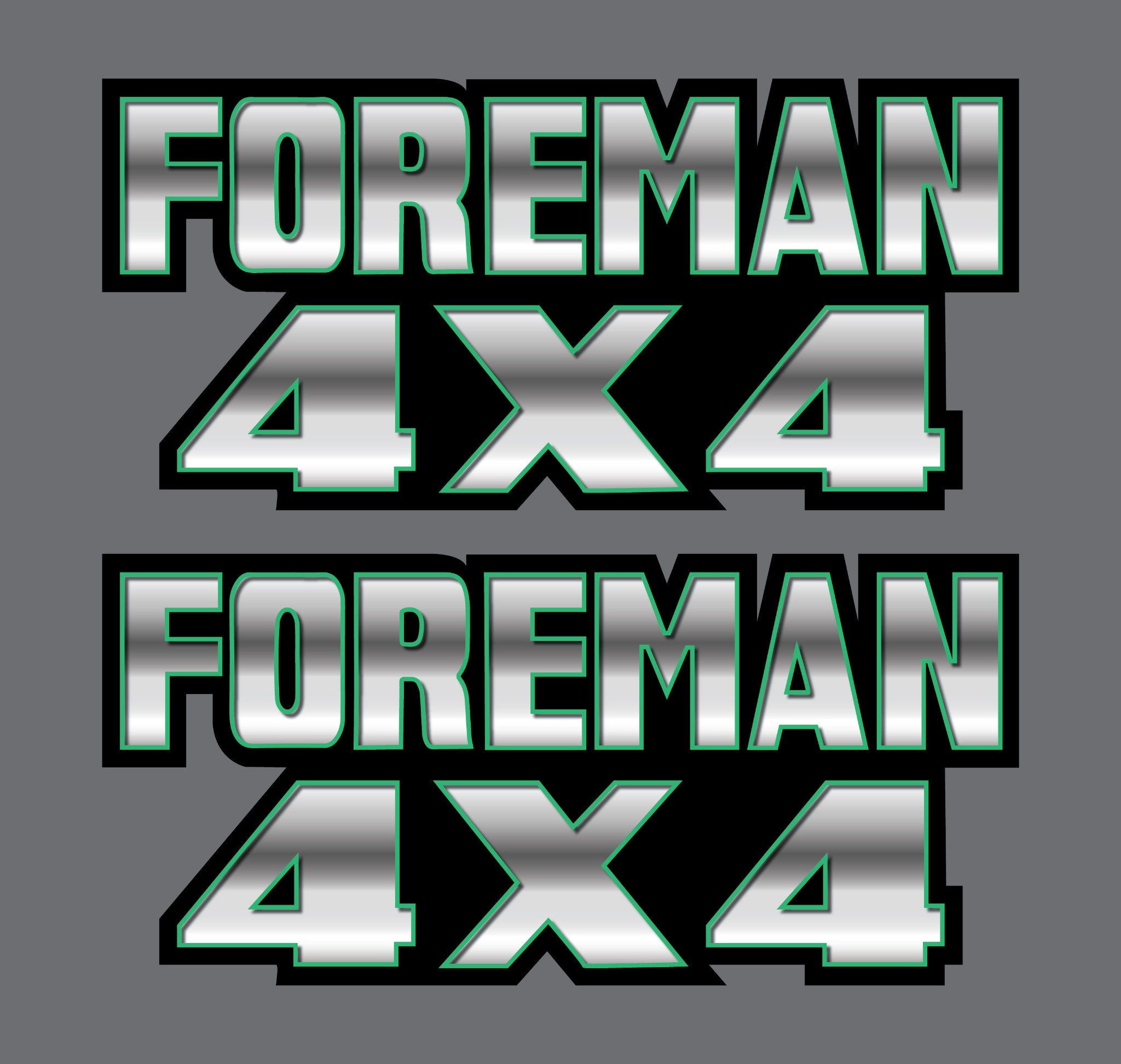 Foreman 4x4 Camo Gas Tank Graphics TRX 450 400 500 Decal Sticker Atv Quad Fender