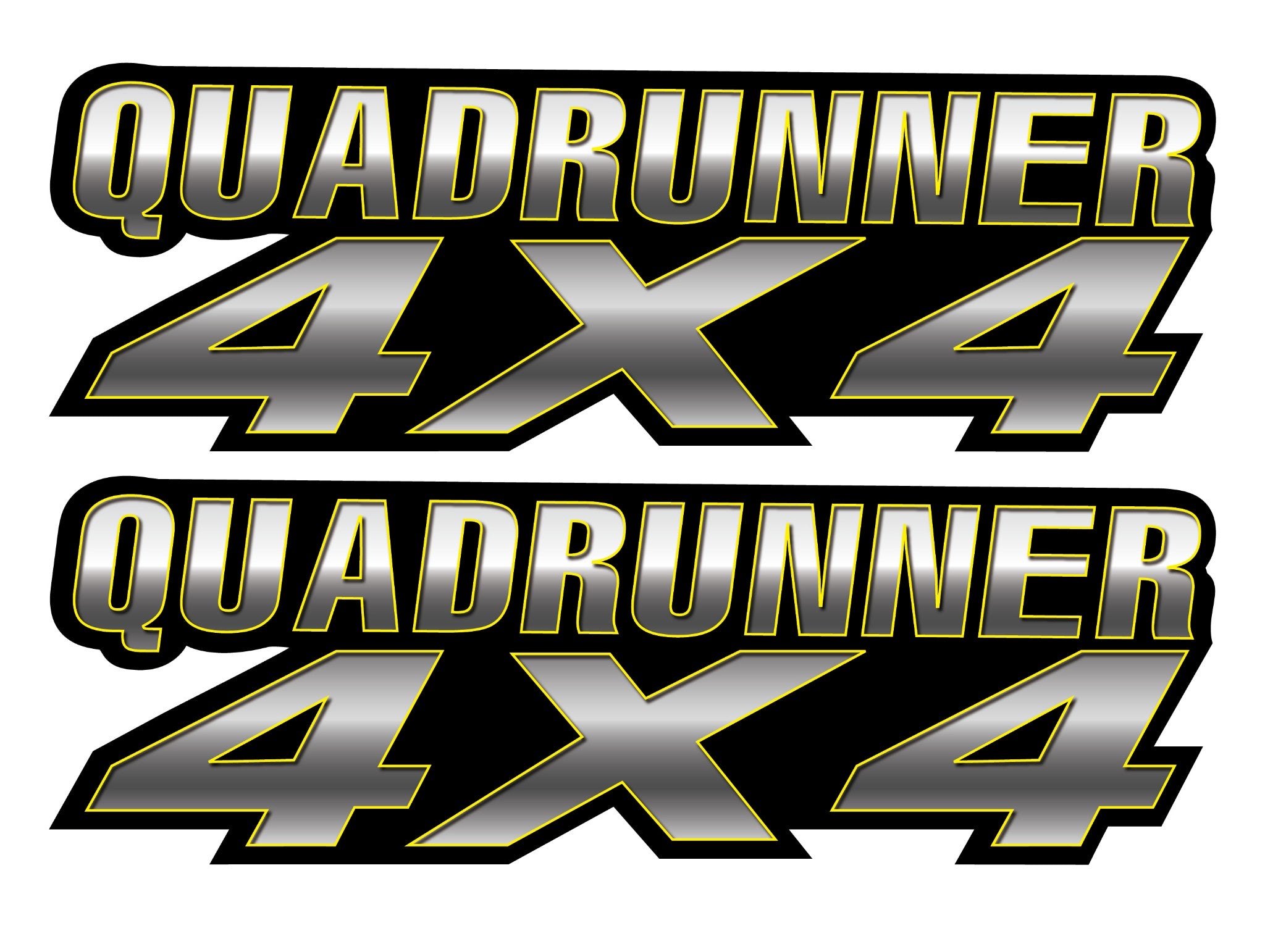 QuadRunner 4x4 Camo Gas Tank Graphic Decal Stickers Atv Quad Runner 400 500 250