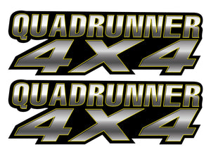 QuadRunner 4x4 Camo Gas Tank Graphic Decal Stickers Atv Quad Runner 400 500 250