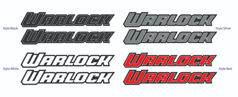 Ram 1500 DS WARLOCK Box Side STICKER Decal X2 4X4 TRUCK PICKUP