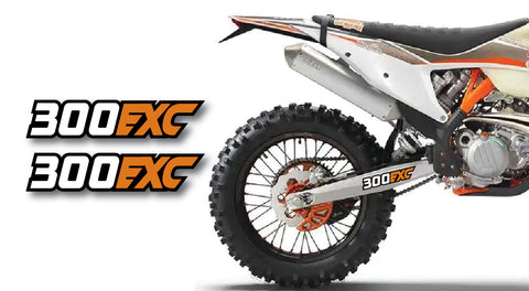 Swingarm Decal sticker graphics kit for: KTM 300EXC Tank 2PC  dirtbike graphics